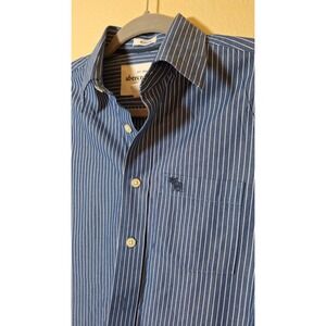 Abecrombie & Fitch Boys Size XL Blue‎ Preppy Casual Church